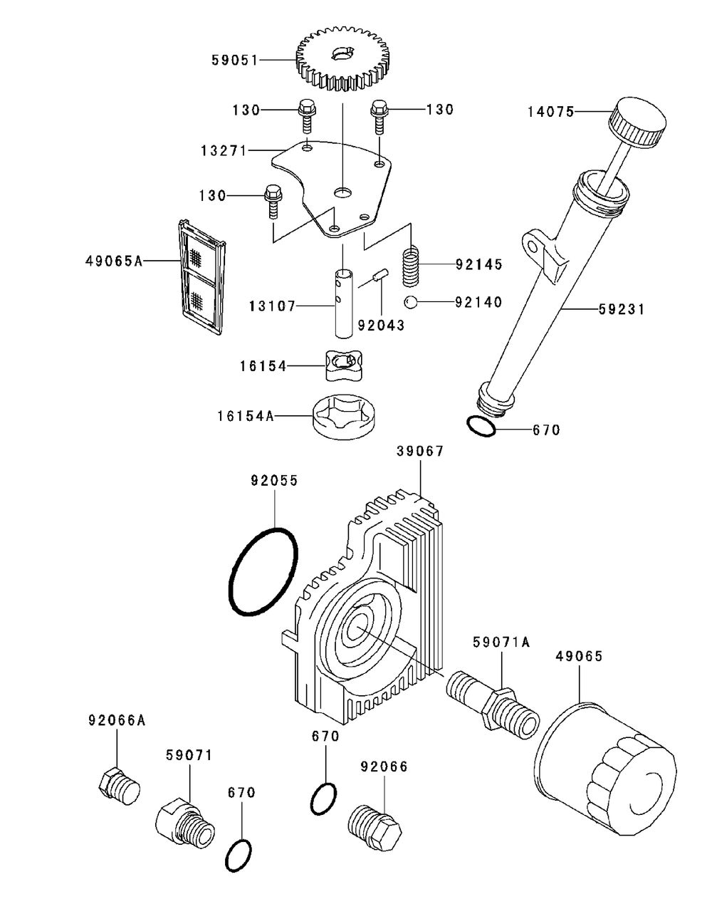 Fh721v As26 Lubrication Equipment Diagram and Parts List for 53BB5D8X750-25HP-OHV Cub Cadet Lawn Tractor